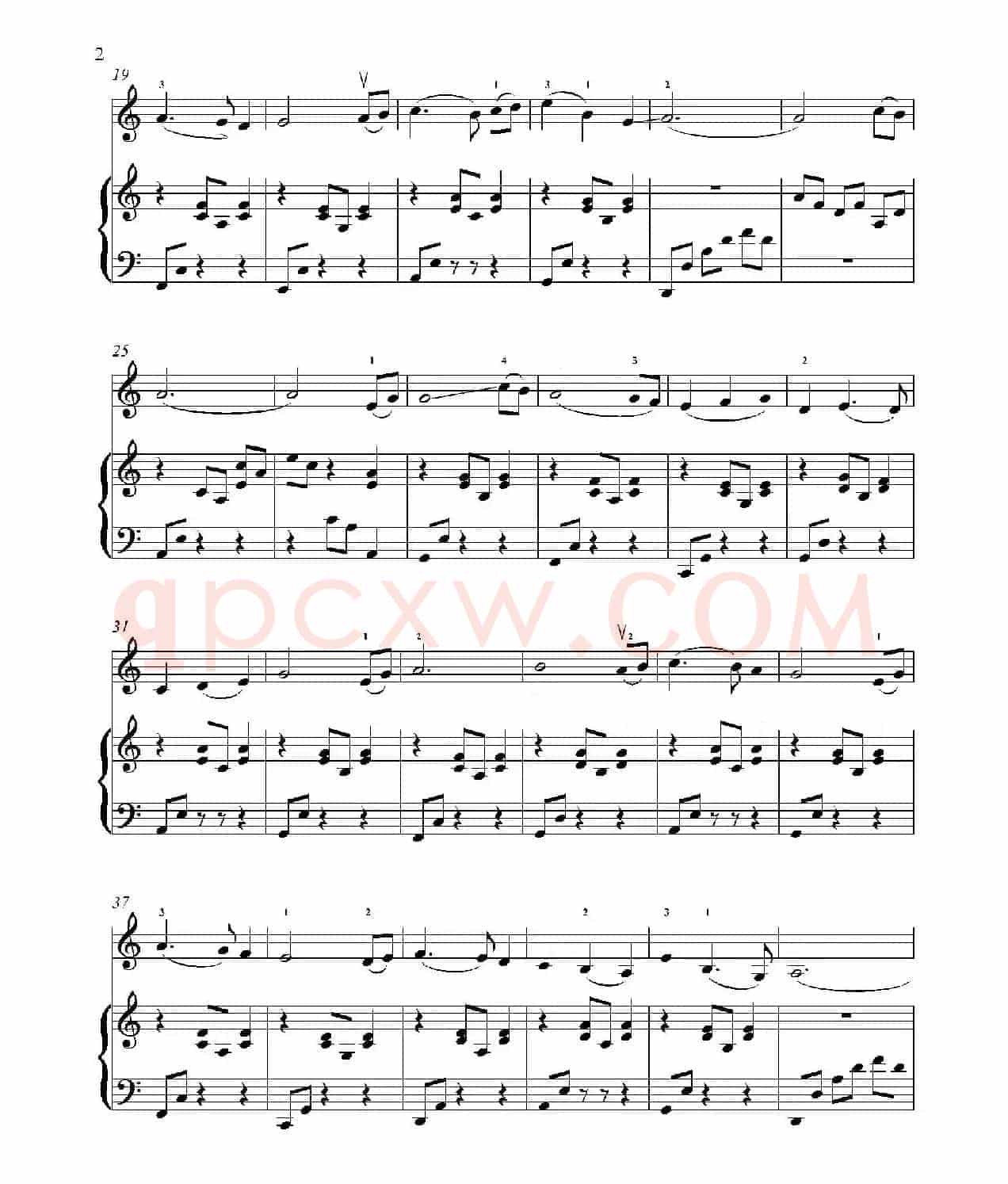 Sad Rommance for Beginning Violin（小提琴+钢琴伴奏）