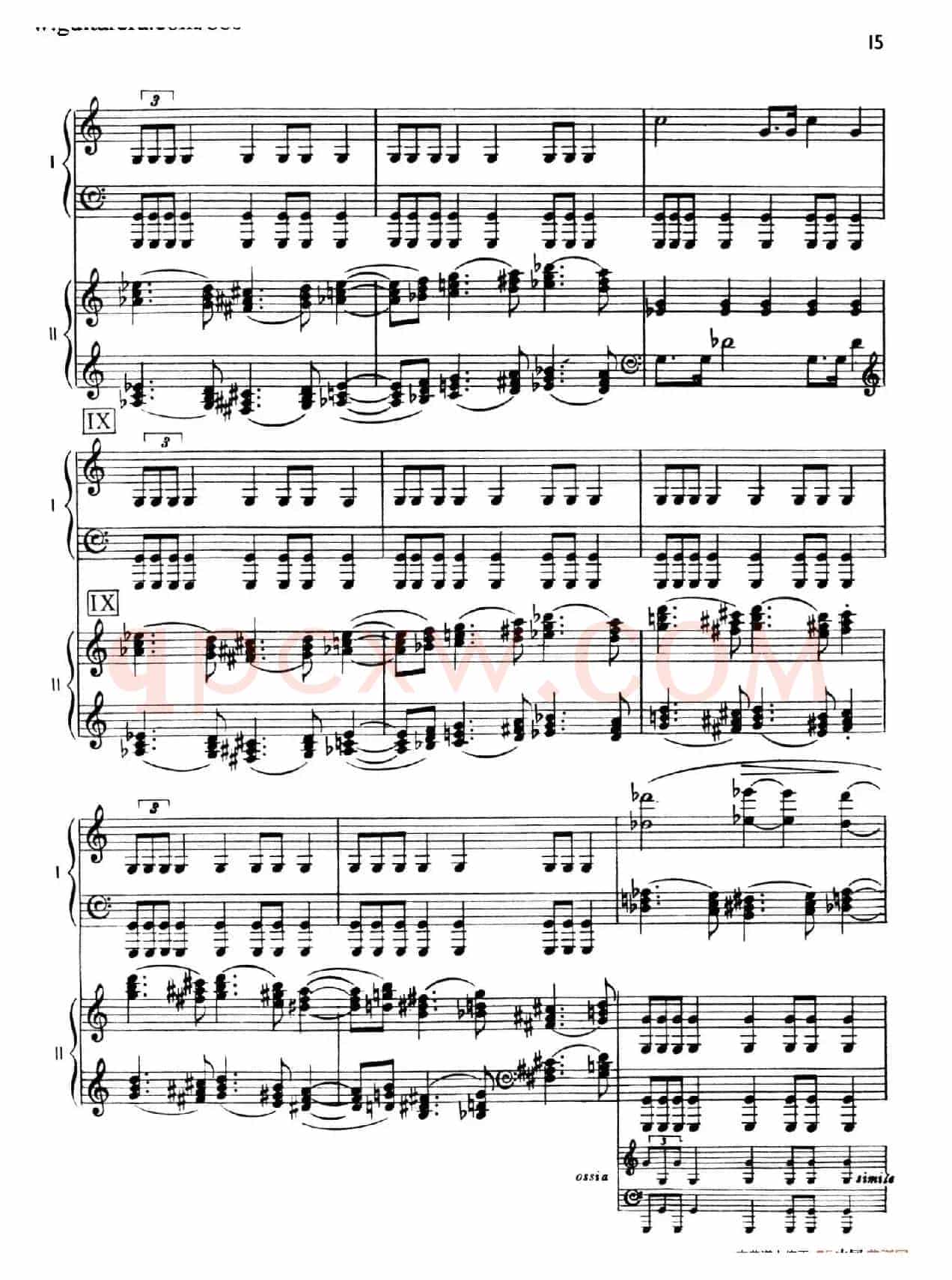 The Planets Op.32(双钢琴)(行星·第一乐章 火星—战争使者)
