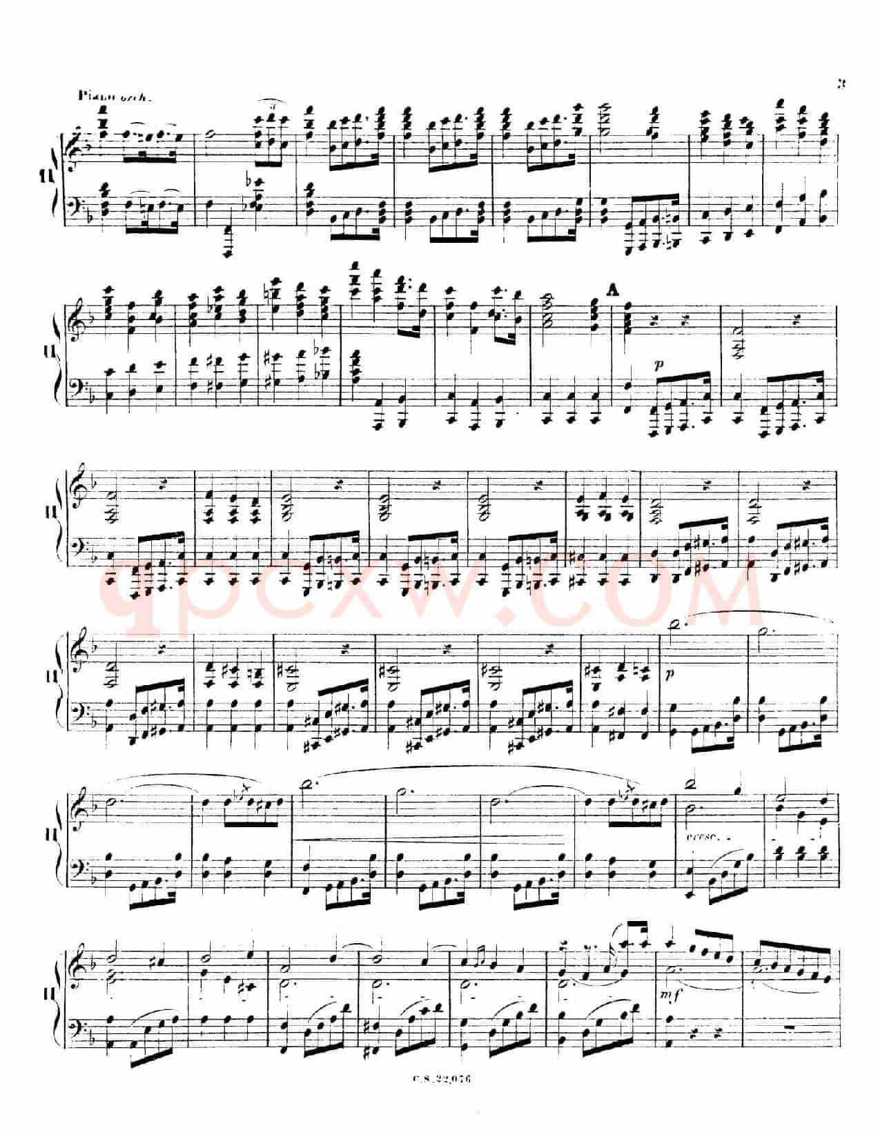 Piano Concerto No.2 in F Major Op.35(F大调第二钢琴协奏曲·Ⅰ·双钢琴)