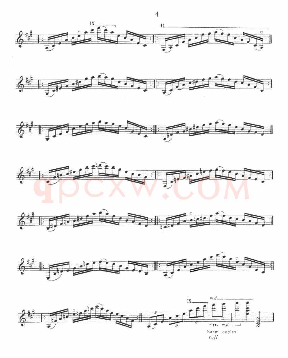 练习曲第二号（古典吉他）