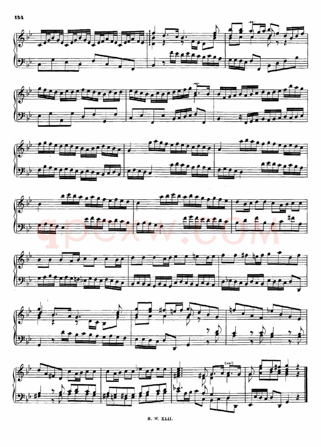 16 Concertos BWV 972-987(十六首为独奏古钢琴而作的协奏曲)(P81——90)