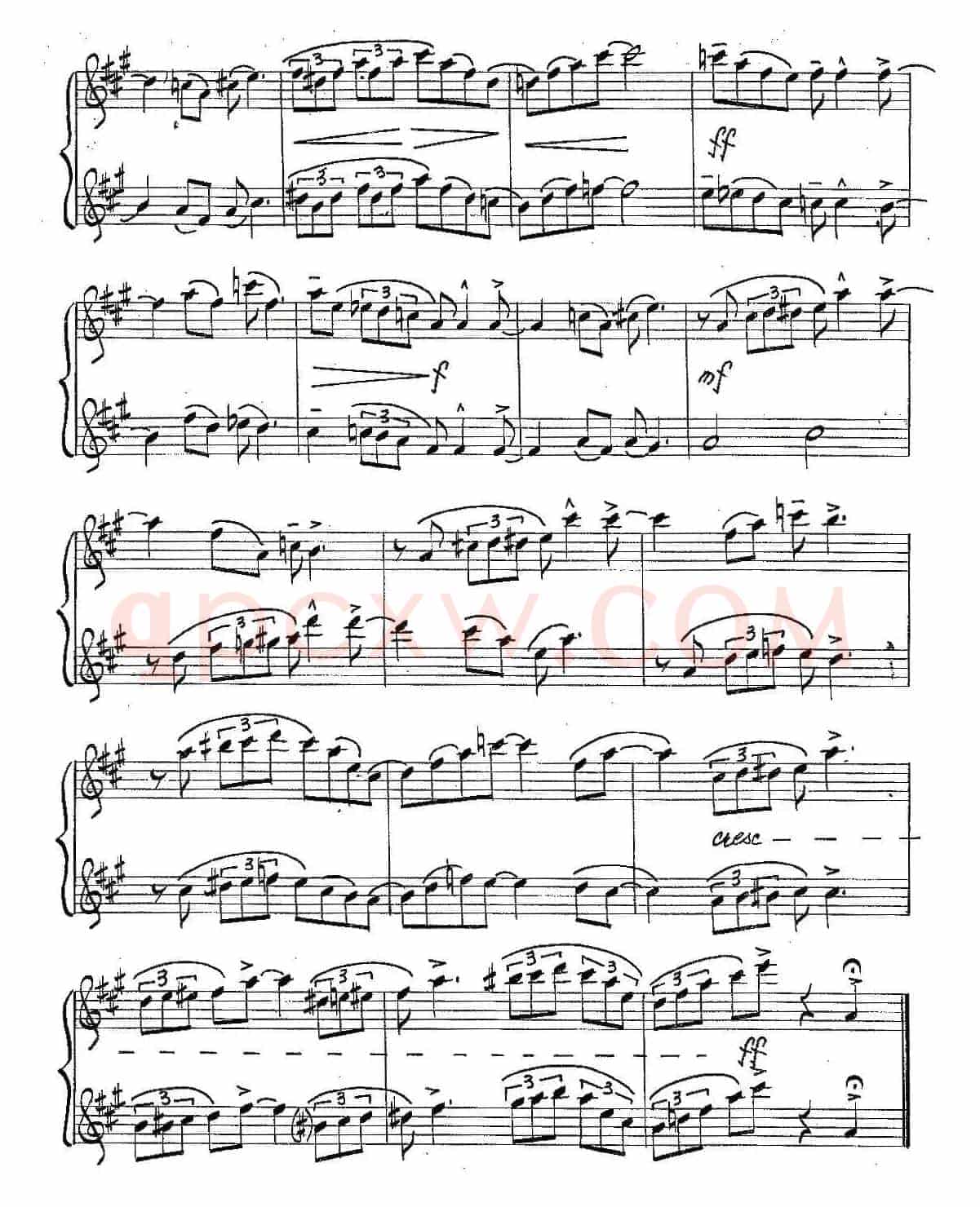 Jazz Conception For Saxophone Duets - 9（二重奏）