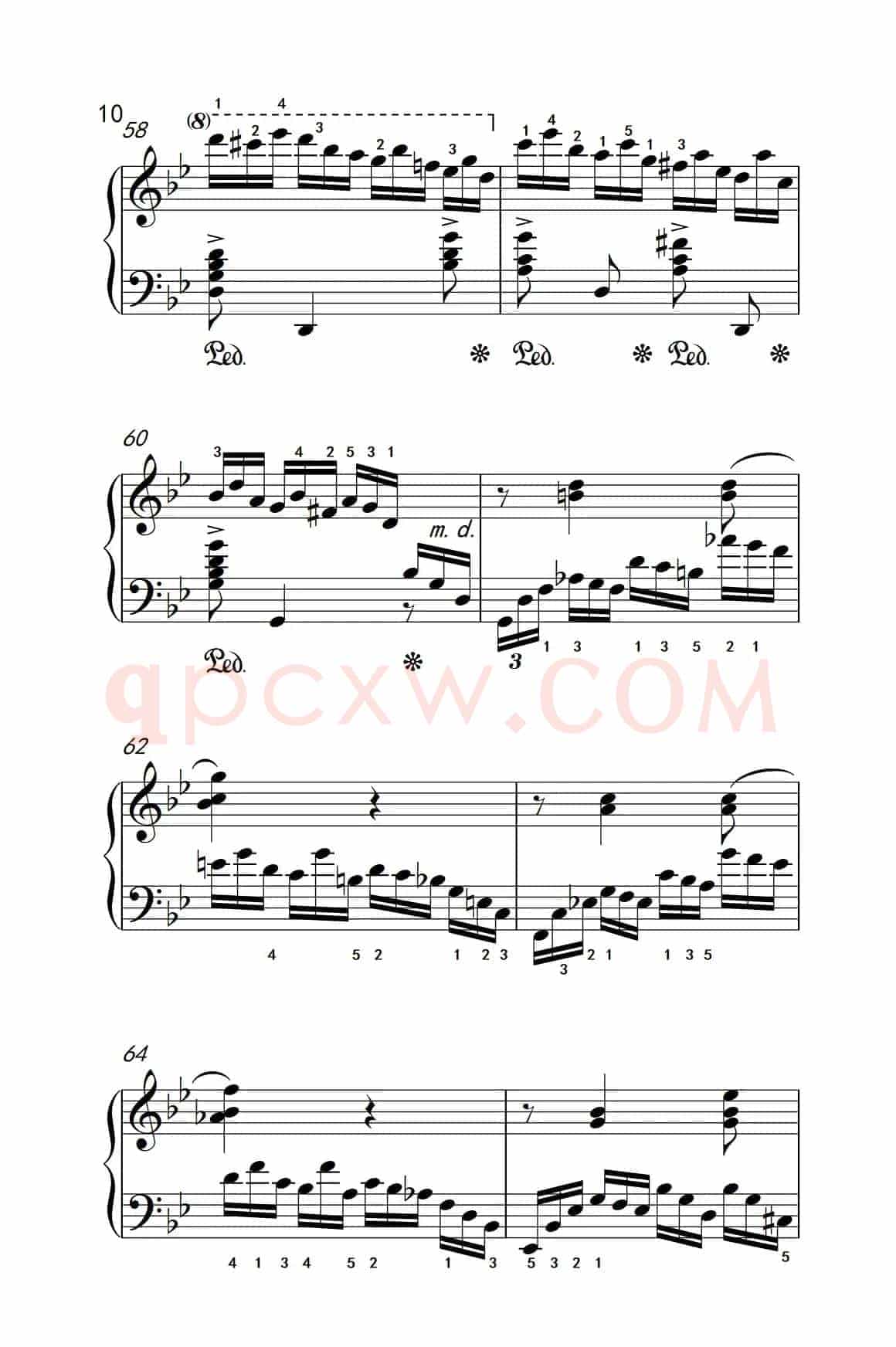第九级3.练习曲 No.2（中央音乐学院 钢琴（业余）考级教程 7-9级）