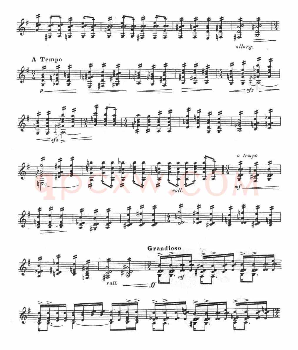 练习曲第四号