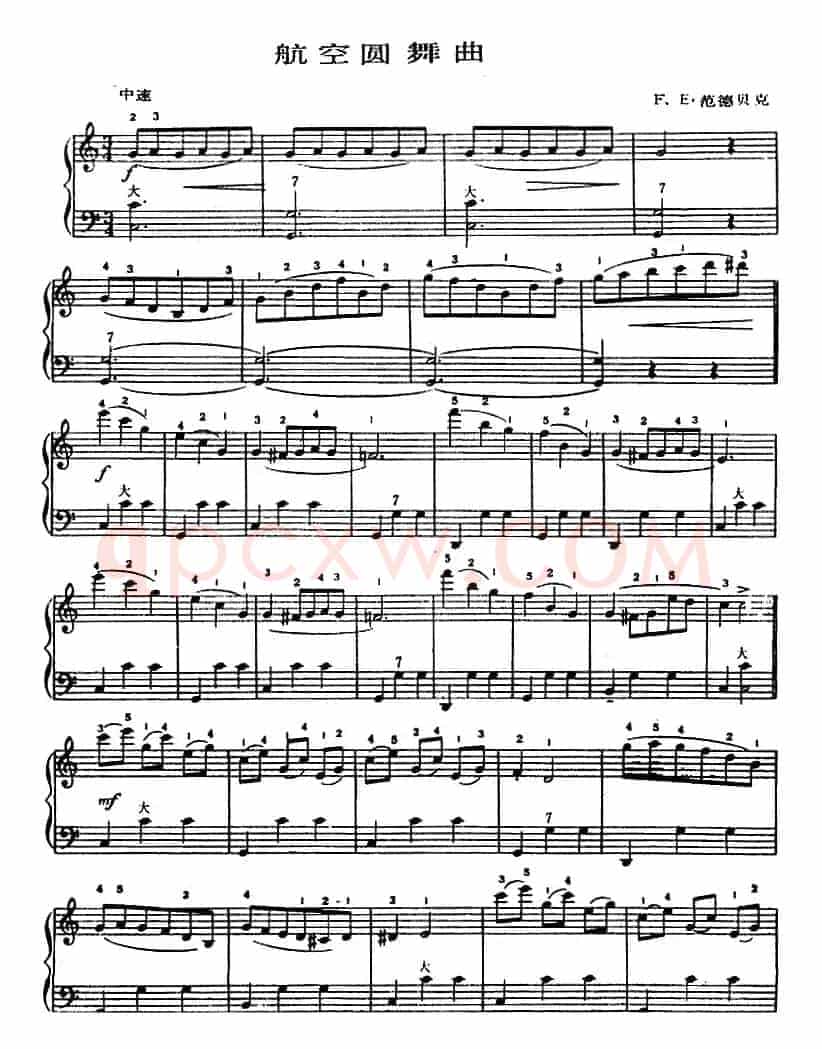 手风琴世界名曲：航空圆舞曲