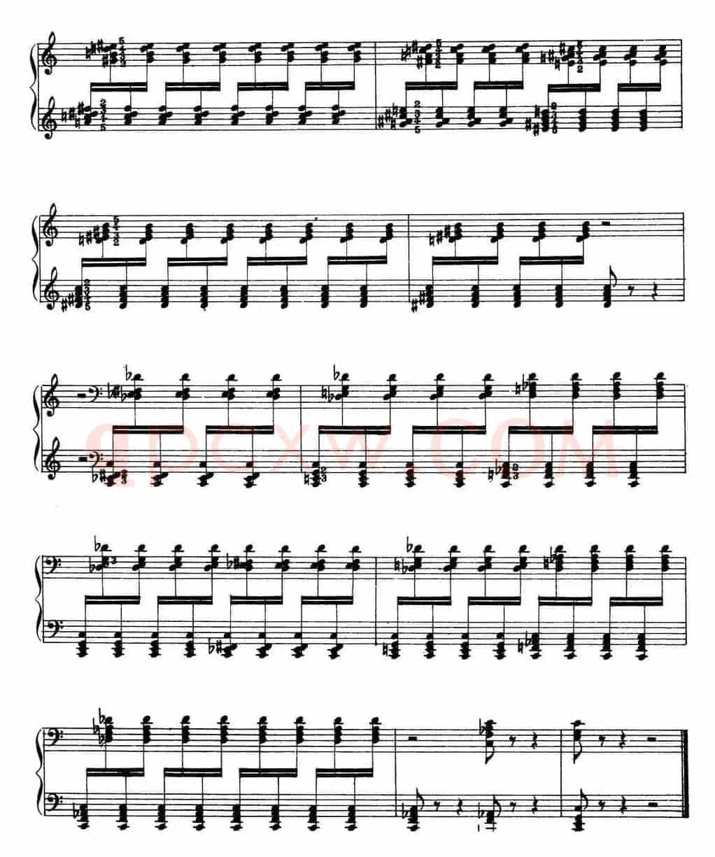 Technical Exercises S.146(李斯特钢琴技巧练习 BOOK Ⅷ)