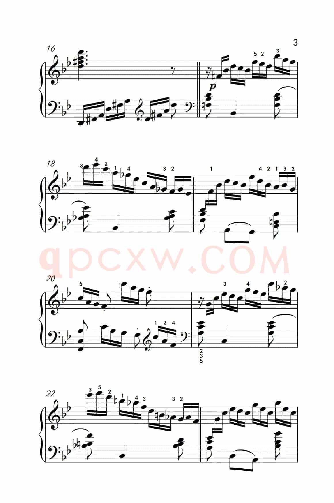 第九级3.练习曲 No.2（中央音乐学院 钢琴（业余）考级教程 7-9级）