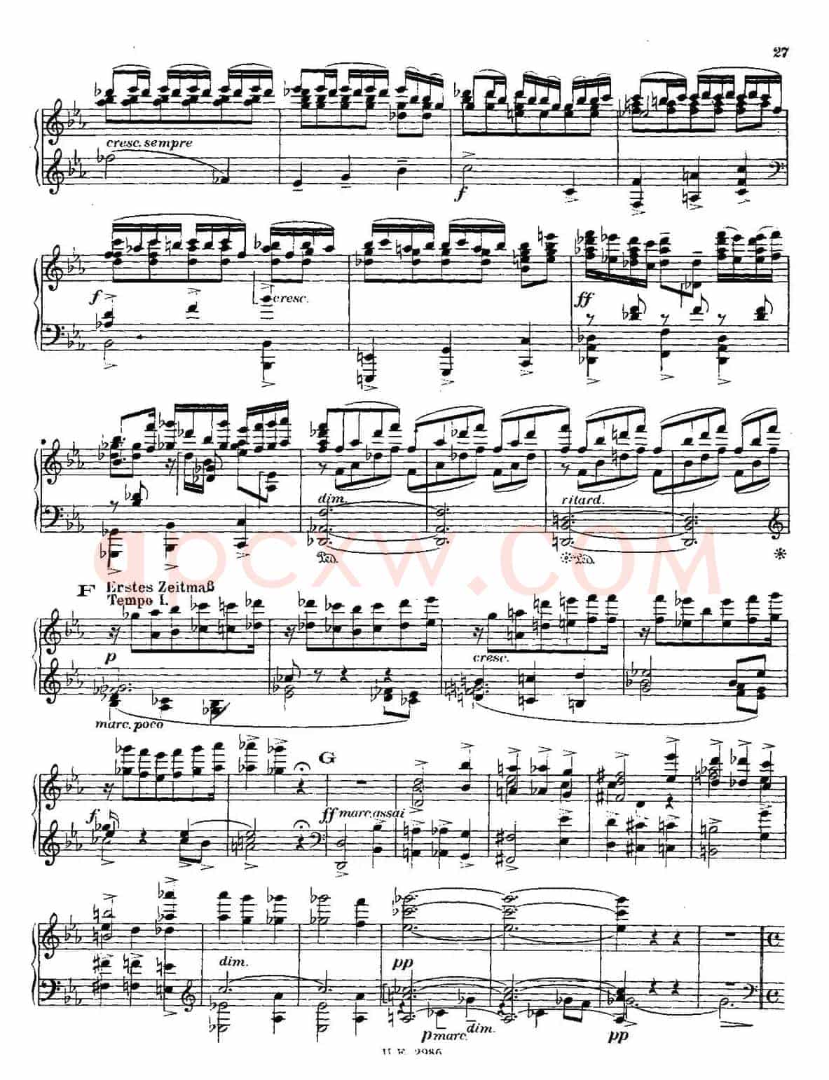 Symphony No.3 in d Minor - Solo Piano(d小调第三交响曲·钢琴独奏版·Ⅱ)