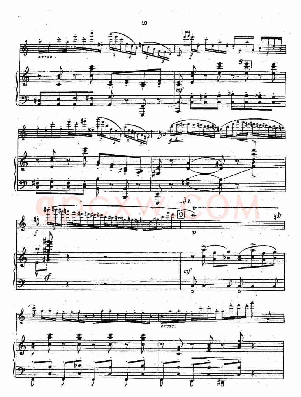 Chaminade Flute Concertino（莎米纳德长笛协奏曲）