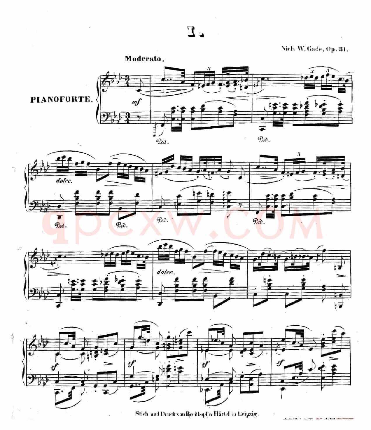 Phantasiestücke Op.31(幻想曲集·1. f小调)