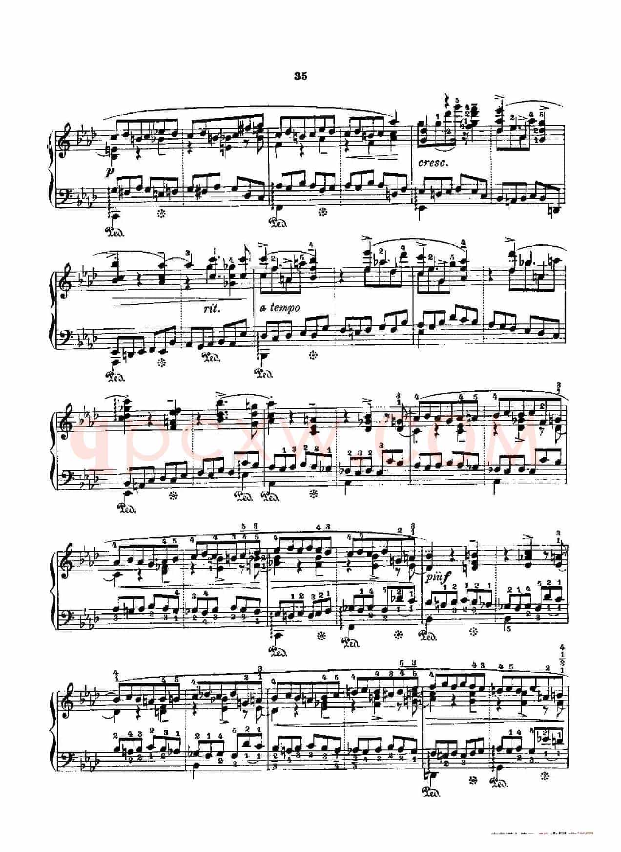 53首以肖邦练习曲为素材而作的练习曲（No.27）