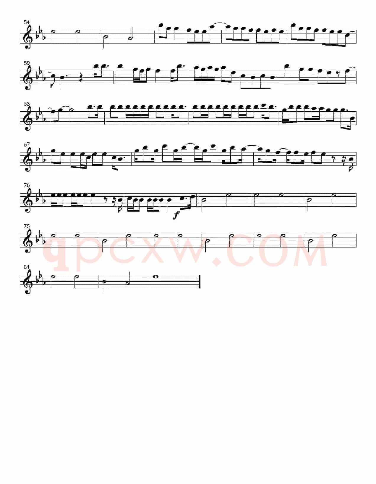 ALL STAR（2支中音萨克斯分谱）