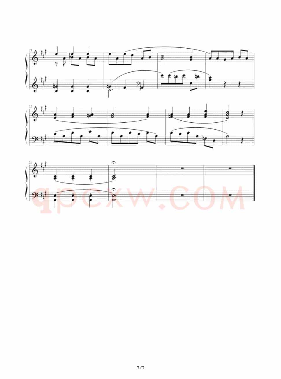 圣母颂（Ave Maria）（布格缪勒作曲版）