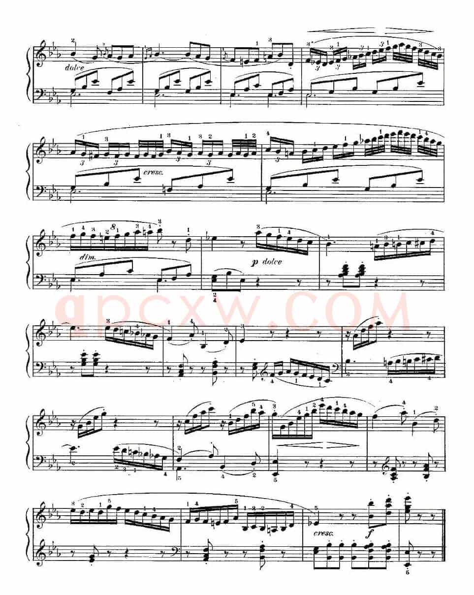 贝多芬钢琴小品（Bagatelles）（Op.33 之1）