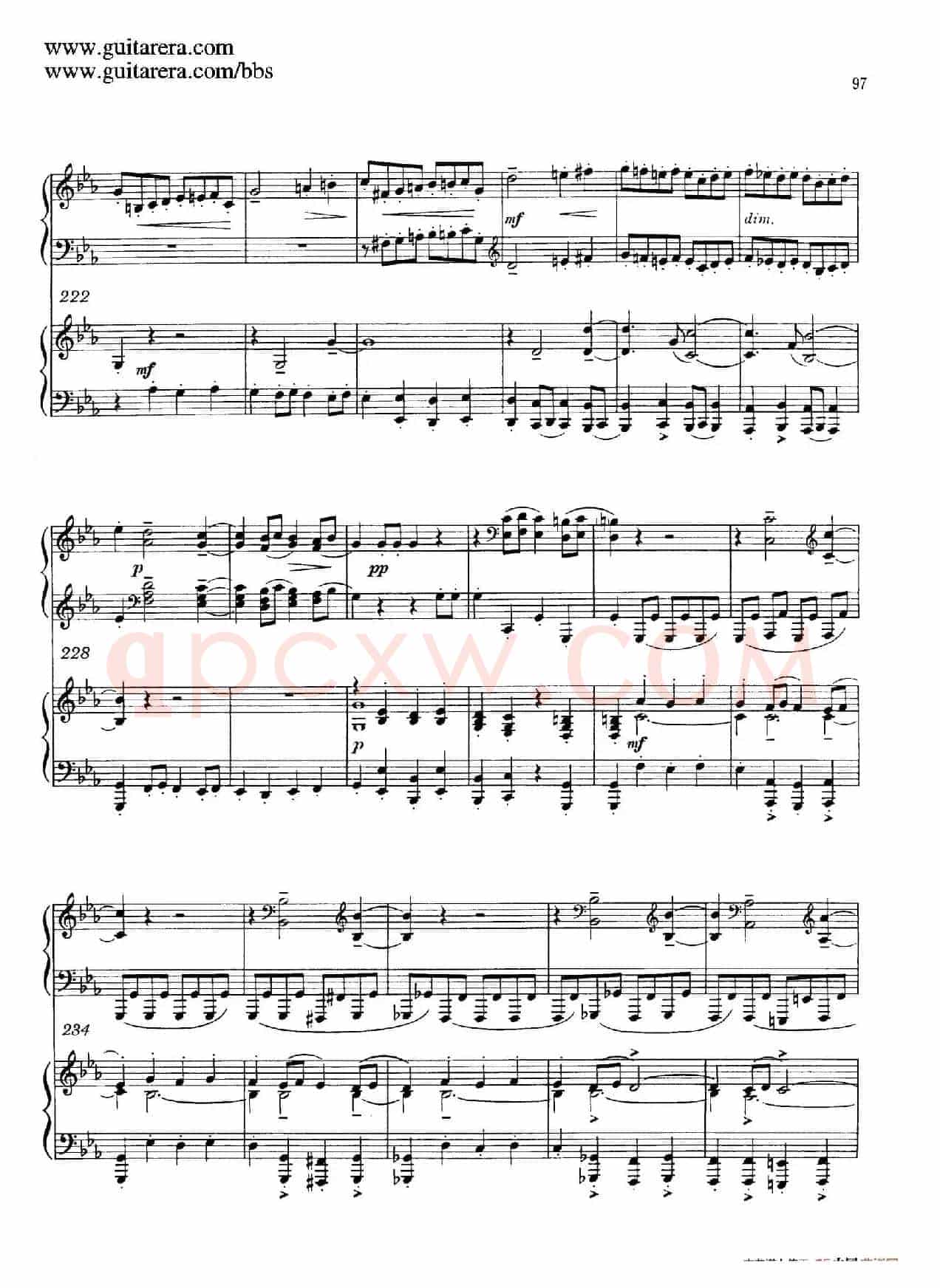 c小调第二钢琴协奏曲 Op.18(双钢琴·第三乐章)