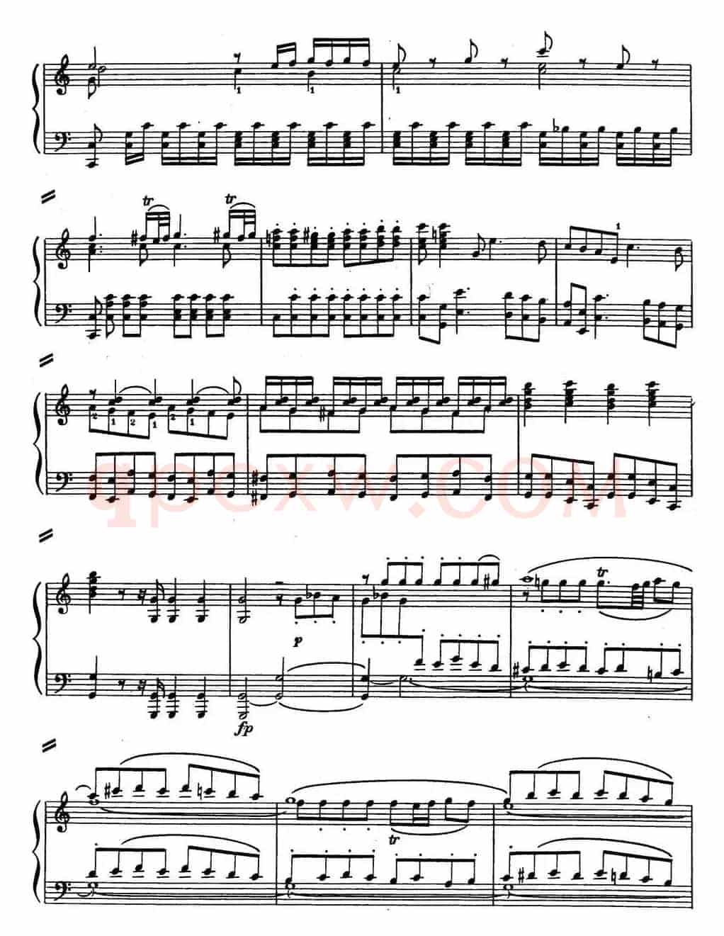 二十八部钢琴协奏曲 No.13（P1-15）