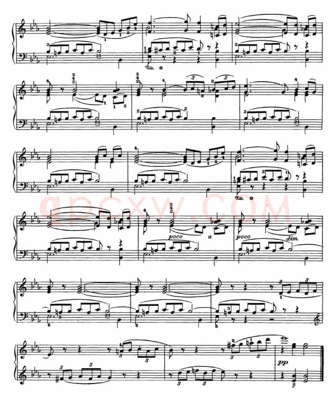 柴可夫斯基 四季 7月 割草人之歌 降E大调 Reapers Song E flat major