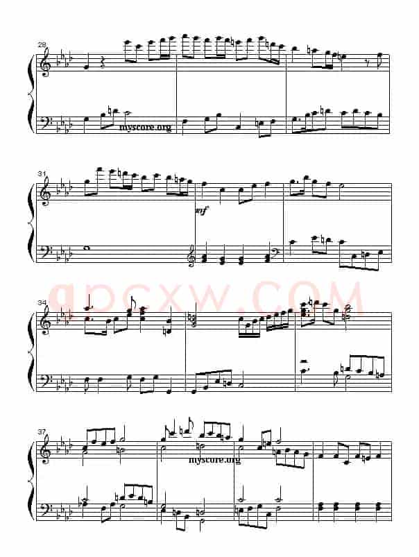 《神雕侠侣交响乐》改编钢琴曲：小赋格曲