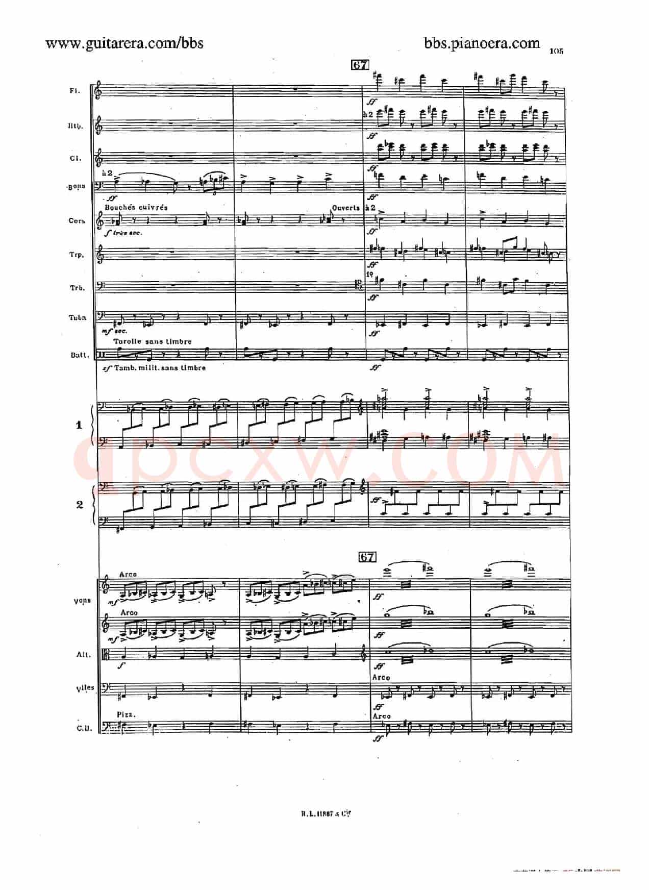 Concerto for 2 Pianos in d Minor(d小调双钢琴协奏曲·总谱)