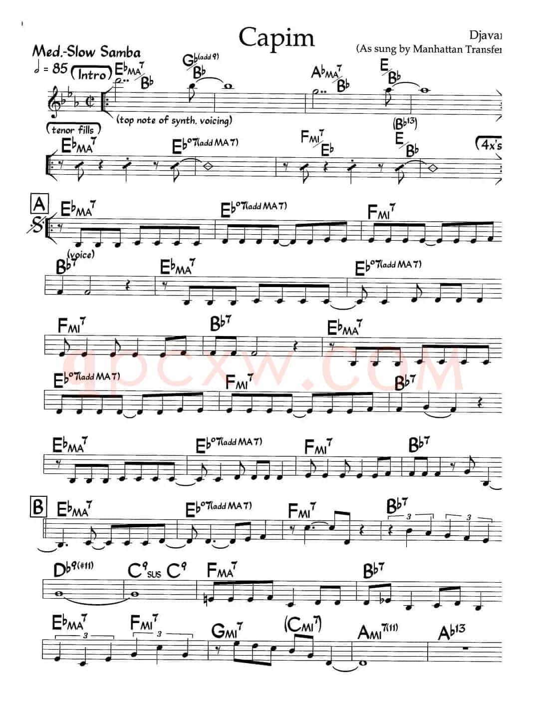 Capim（爵士钢琴曲）