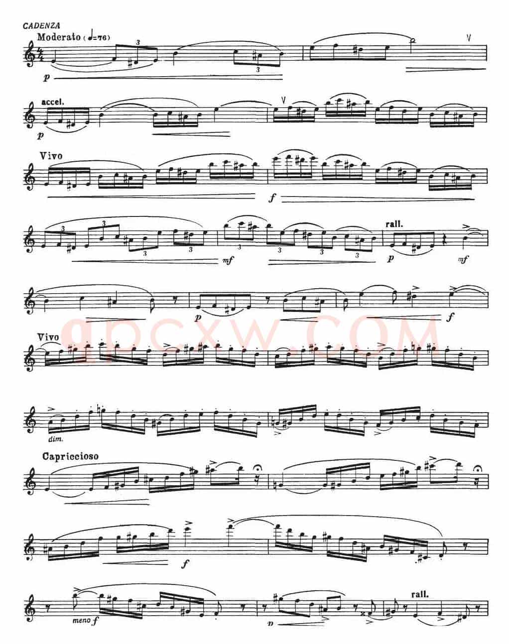 Glazunov Op.109（格拉组诺夫协奏曲Op.109）（萨克斯+钢琴伴奏）