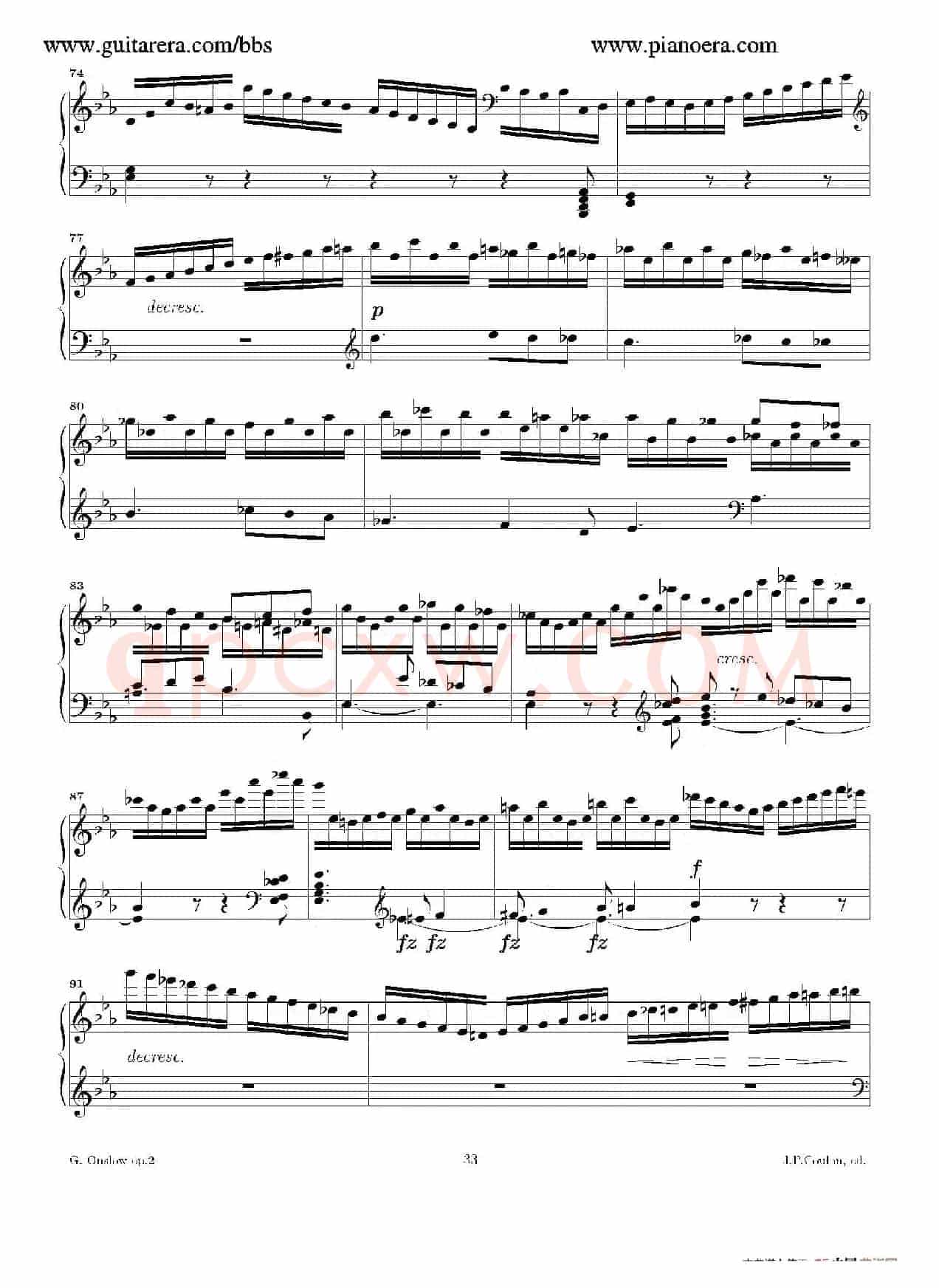 Grande Piano Sonata in c Minor Op.2(c小调华丽钢琴奏鸣曲·第四乐章)