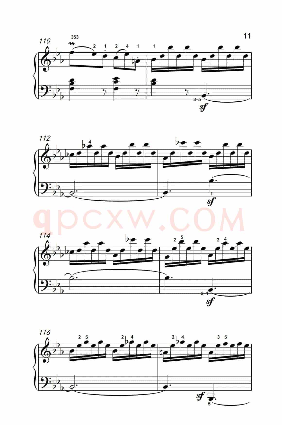 奏鸣曲 Opus 7 第一乐章（贝多芬奏鸣曲集 2）