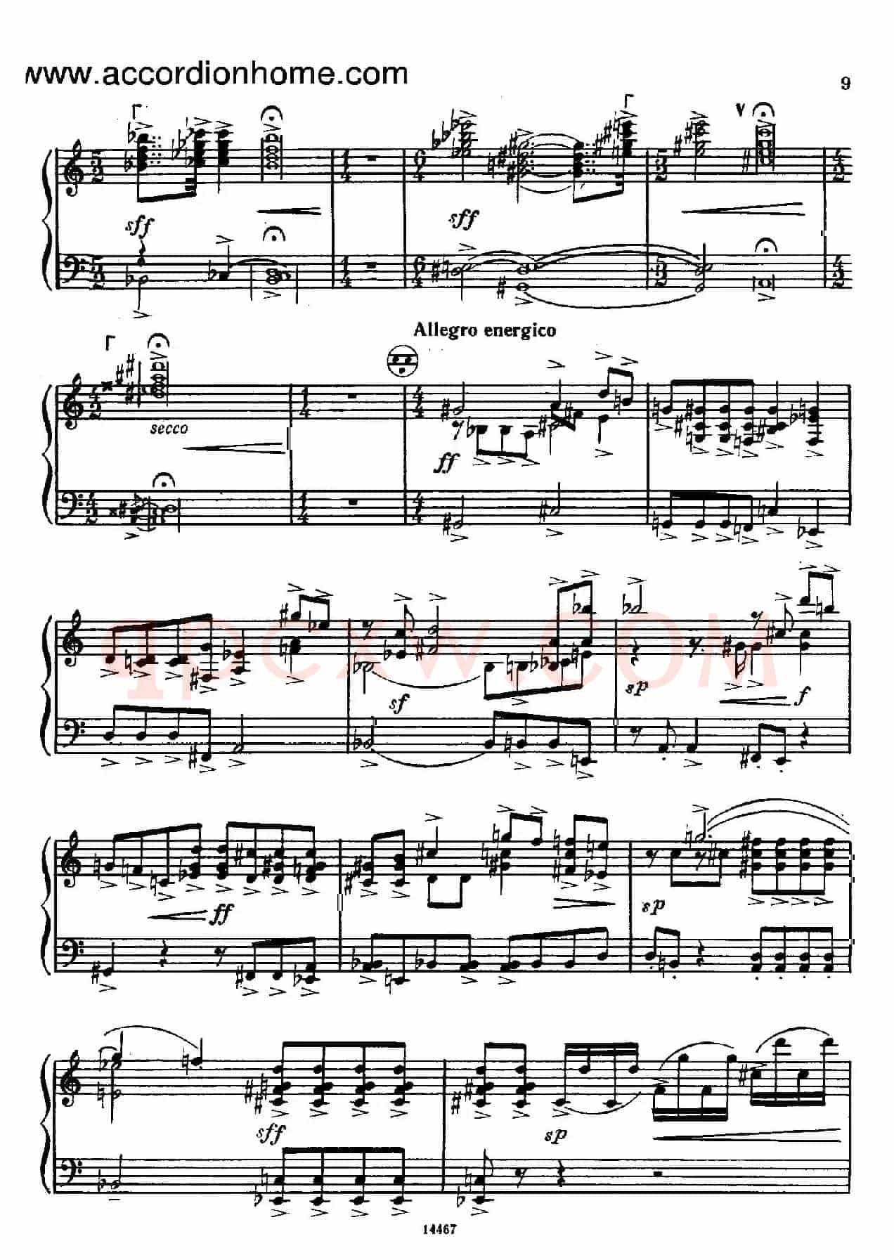 Sonate No.3(奏鸣曲三号)(第一乐章)