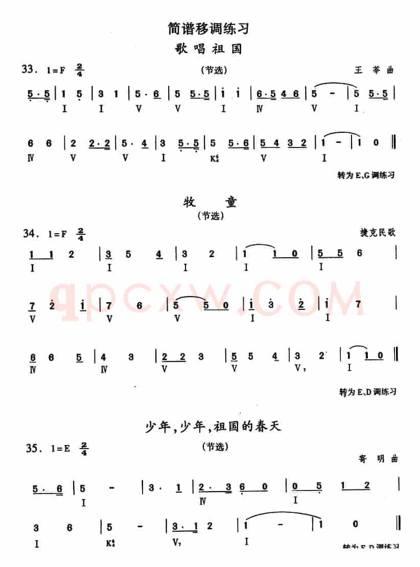 钢琴综合教程：第十五课 复习B大调音阶 和弦转位 主三和弦琶音