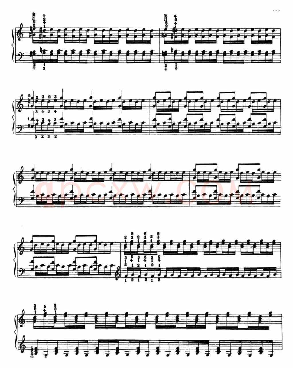Technical Exercises S.146(李斯特钢琴技巧练习 BOOK Ⅷ)
