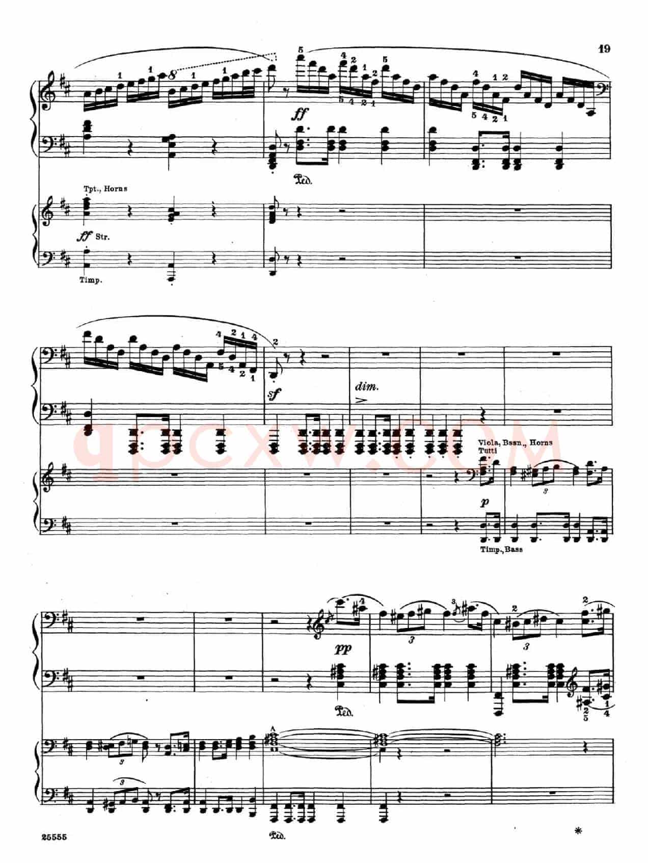 Capriccio Brillante in B Major Op.22(B大调华丽随想曲·双钢琴)