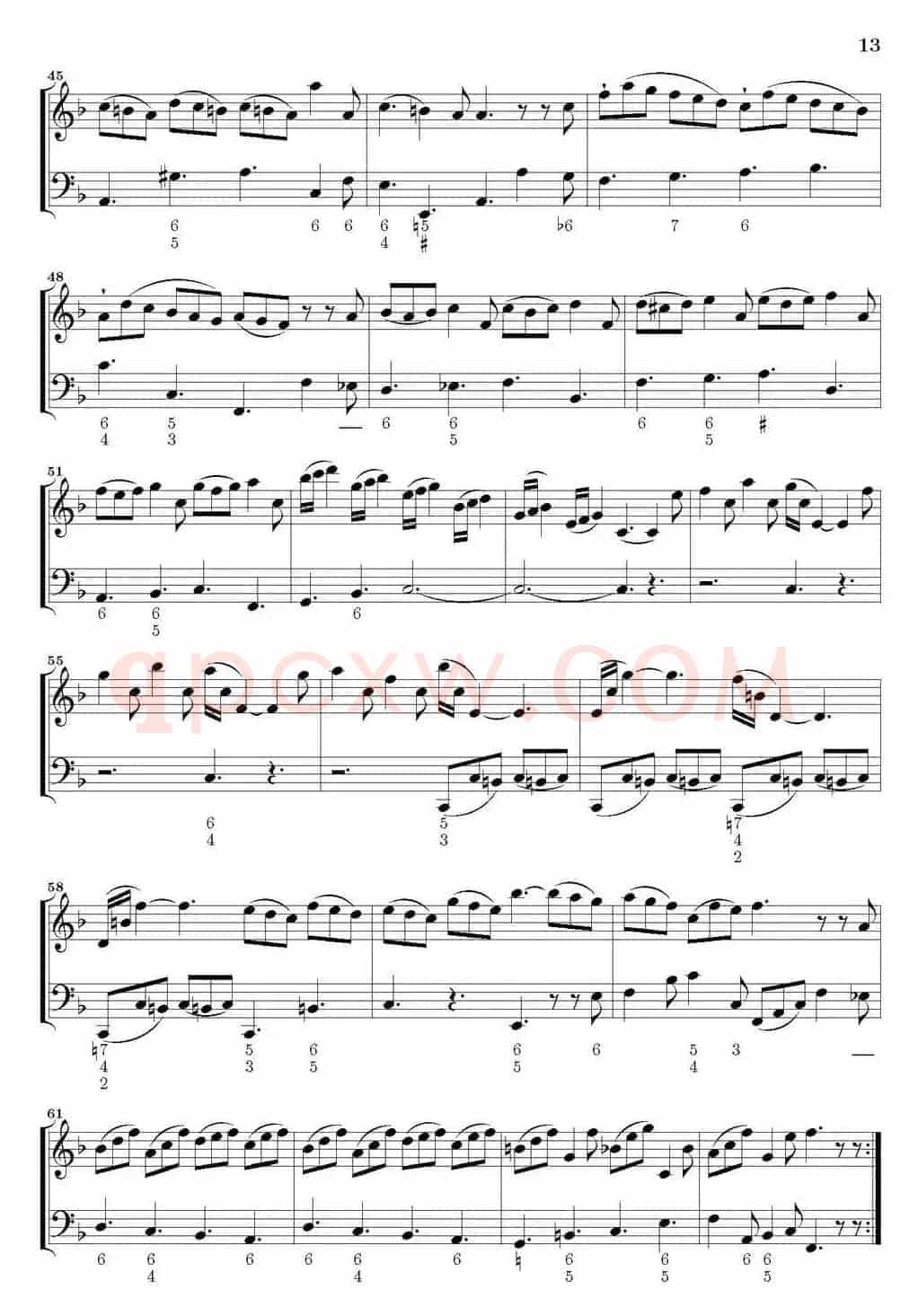 Solo 1（第12小提琴与大提琴二重奏）