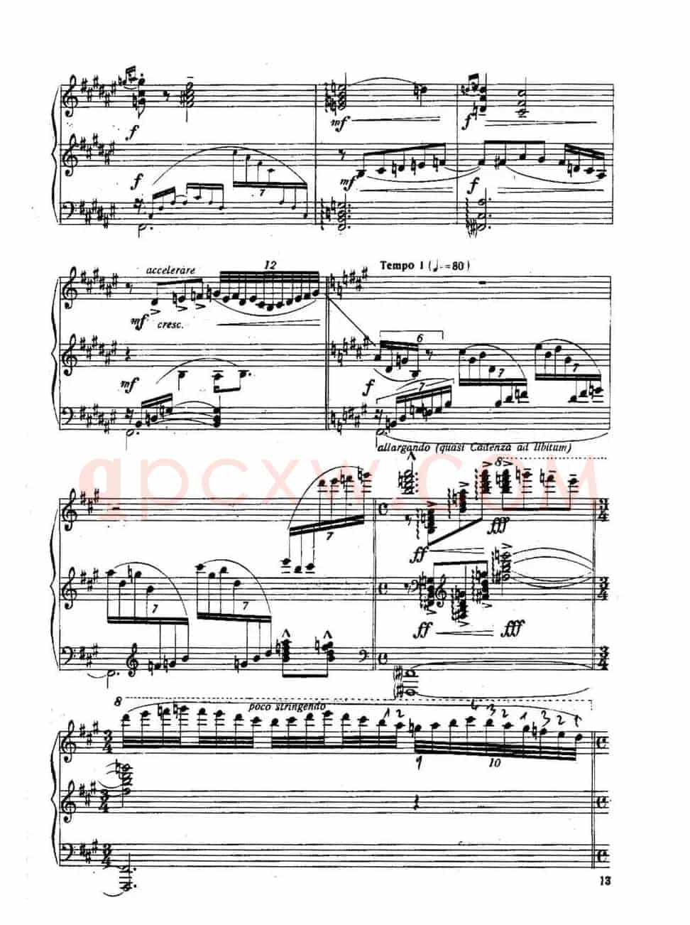 Six Préludes Exotiques Op·17（6首特色前奏曲·1）