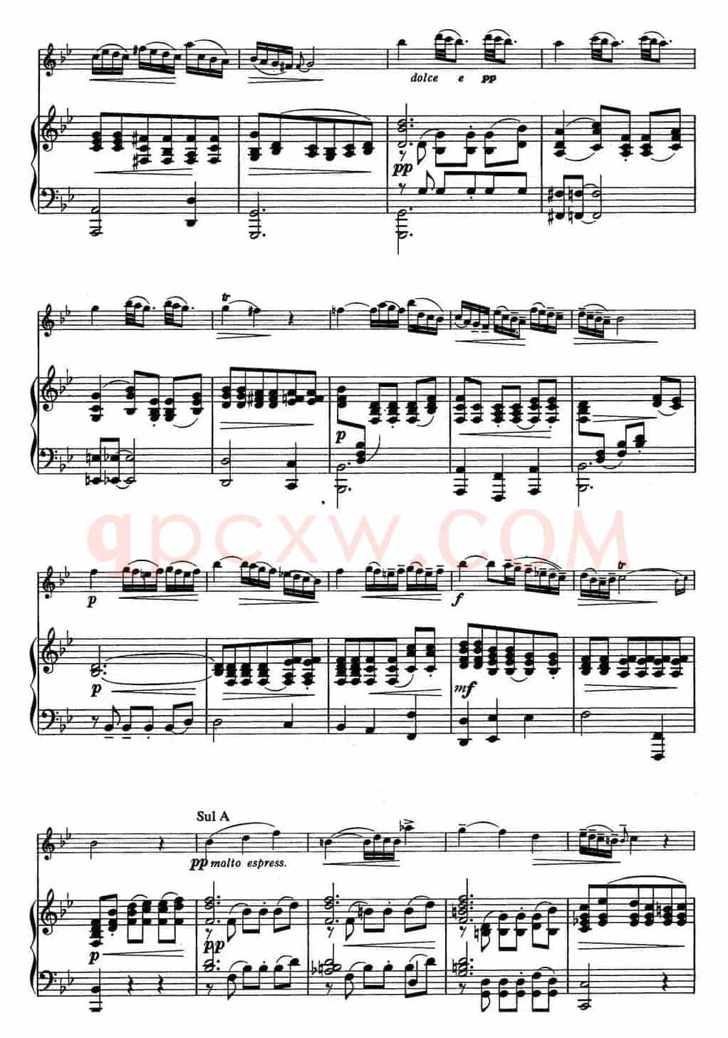 铃木小提琴教材第五册（Suzuki Violin School VOLUME 5)(小提琴+钢琴伴奏）