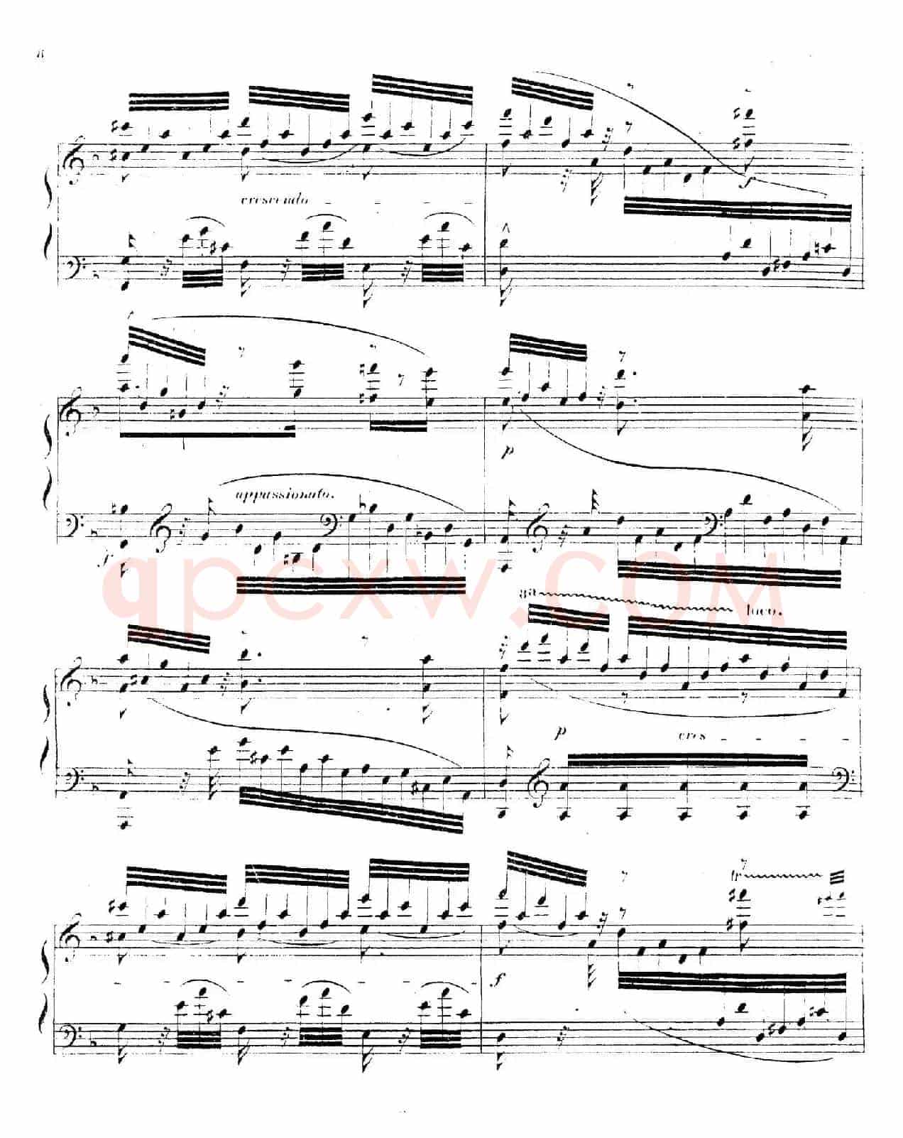 Canzonette Italienne Op.36-5(意大利小歌曲)