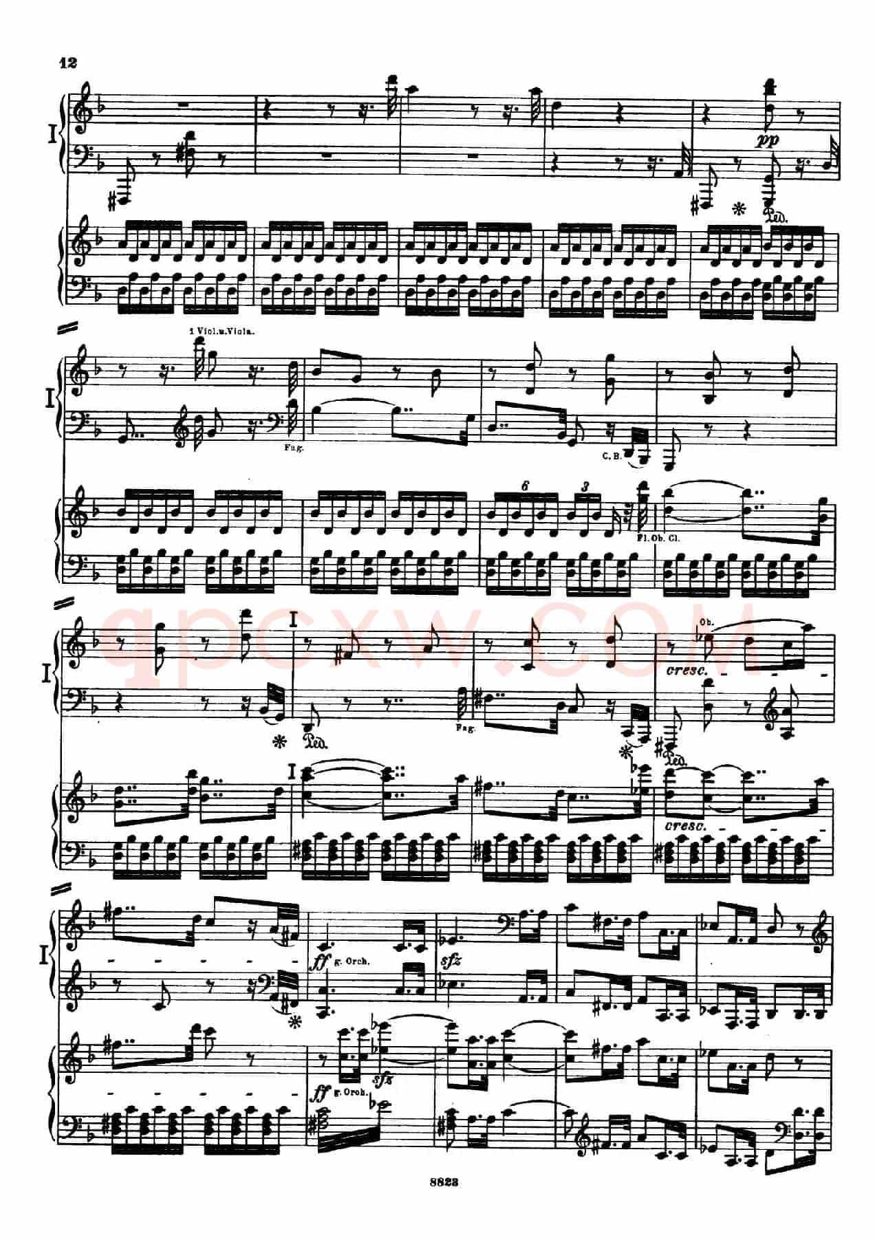 d小调第九交响曲 Op.125(双钢琴P3——12)