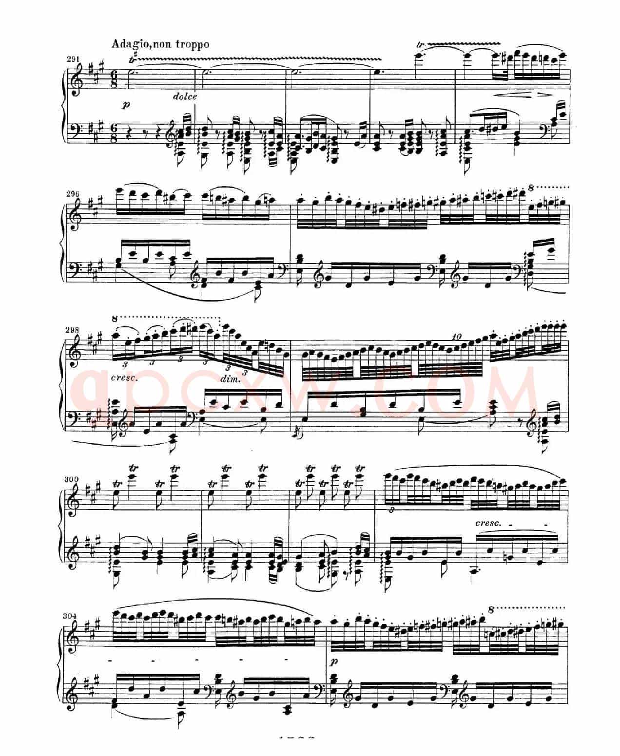Choral Fantasia in c Minor Op.80(c小调合唱幻想曲·钢琴独奏版)