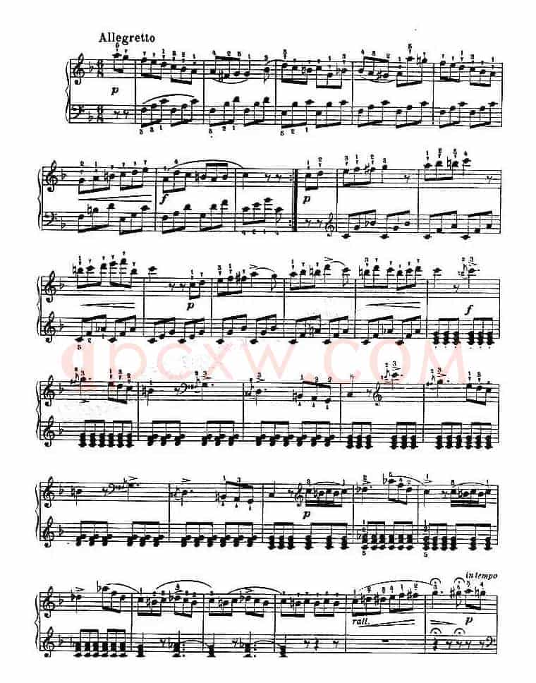 小奏鸣曲（OP.168 NO.1）