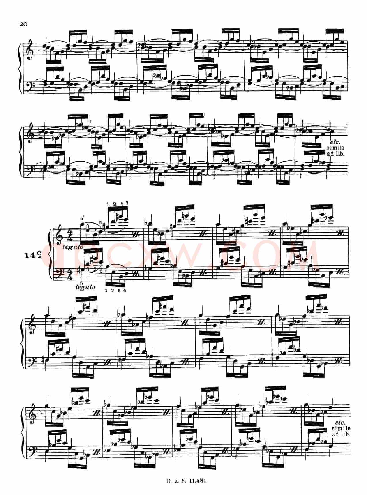 51 Exercises, WoO 6(51首钢琴练习 13—18)