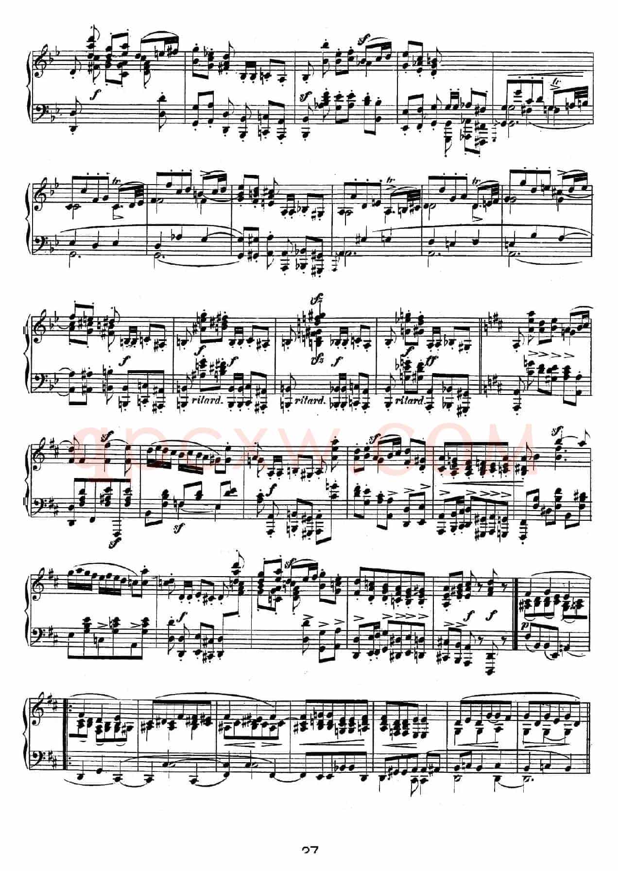 Novelletten Op.21（5）
