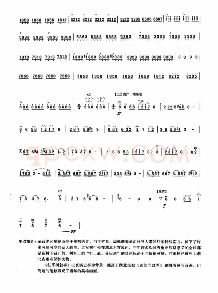红军树叙事