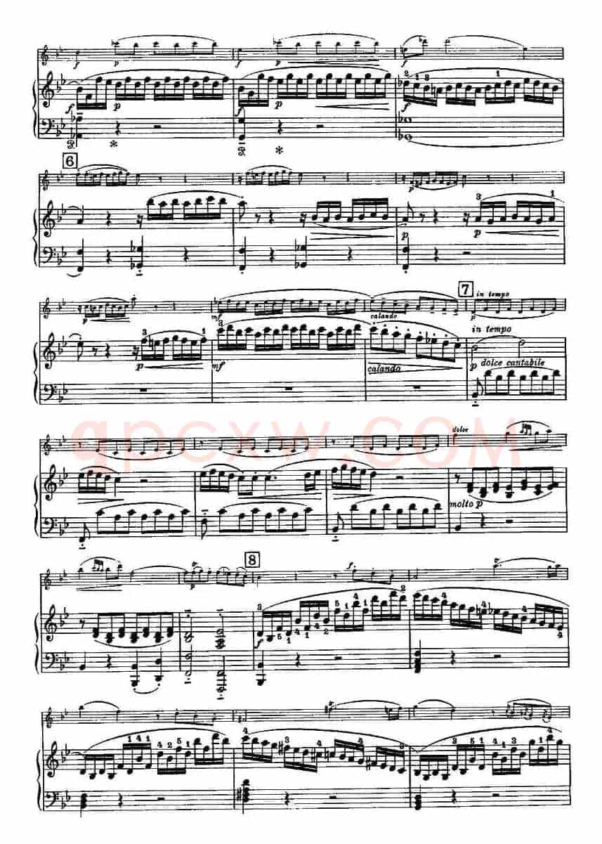 SONATE（奏鸣曲）（小提琴+钢琴伴奏）