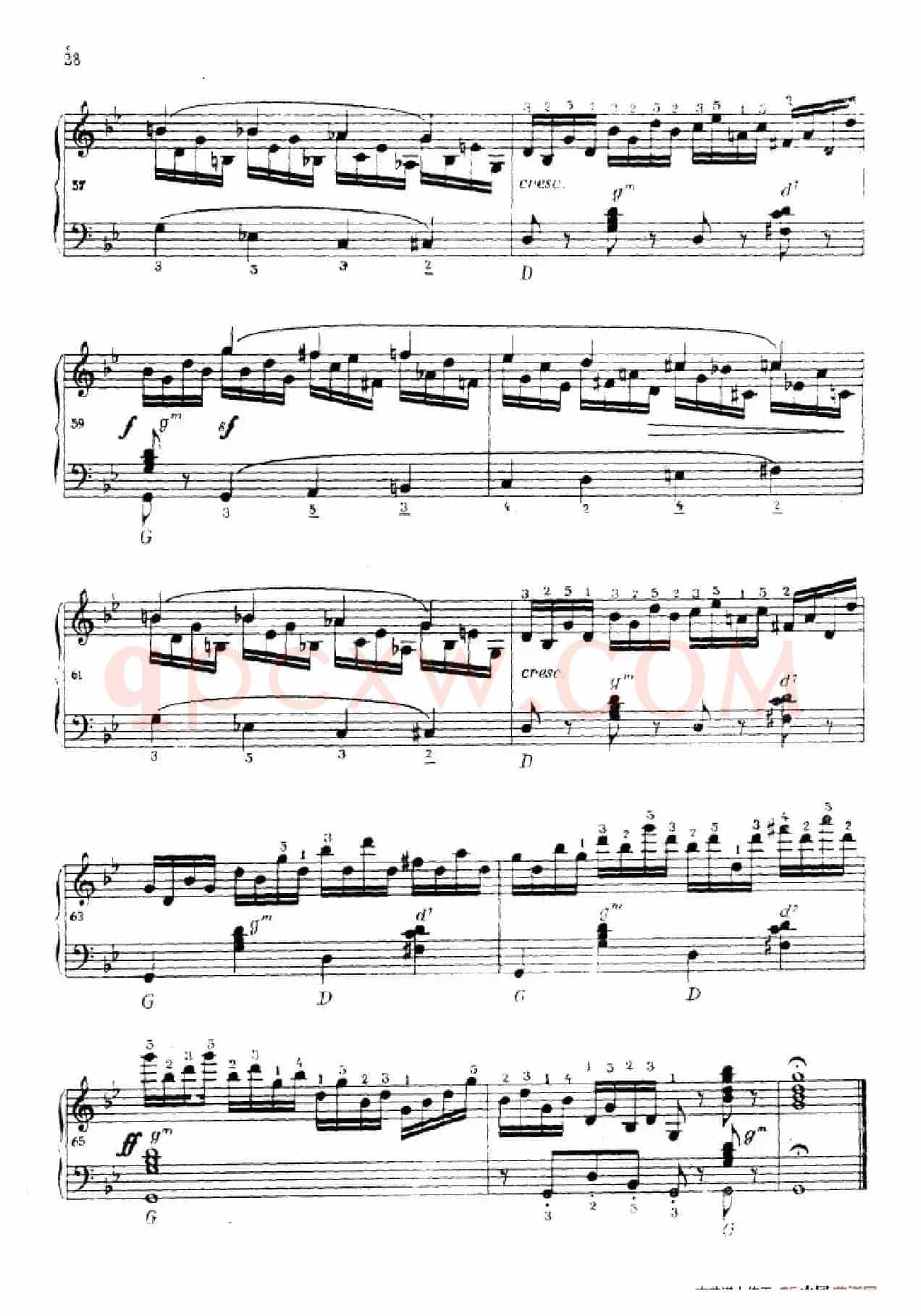 《车尔尼手风琴练习曲集》第Ⅳ册（第3——5首）