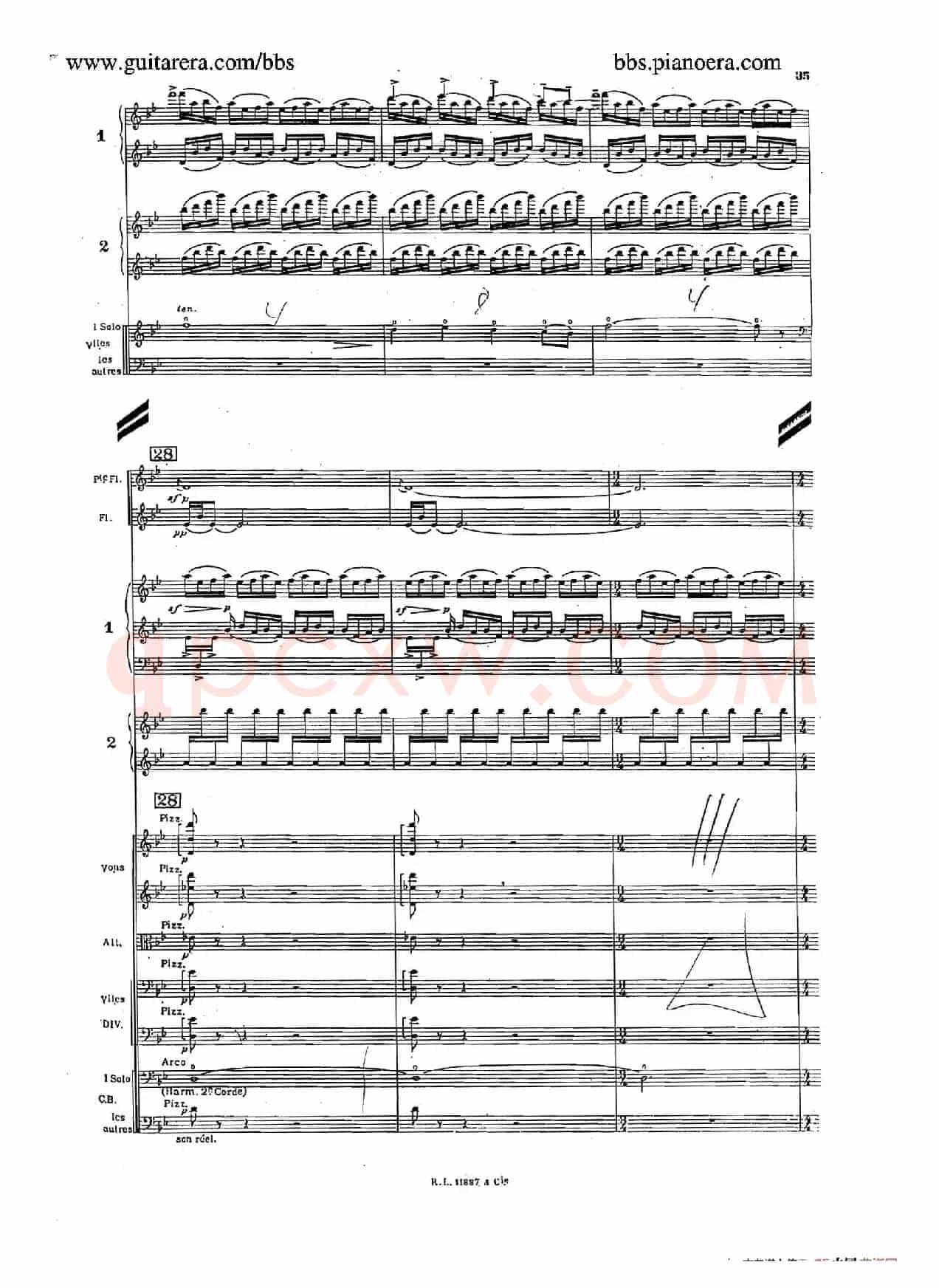 Concerto for 2 Pianos in d Minor(d小调双钢琴协奏曲·总谱)