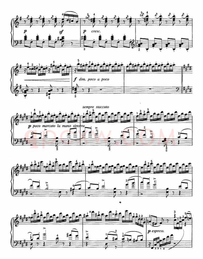 不可不弹的世界钢琴名曲：三驾马车之旅（选自《四季》）