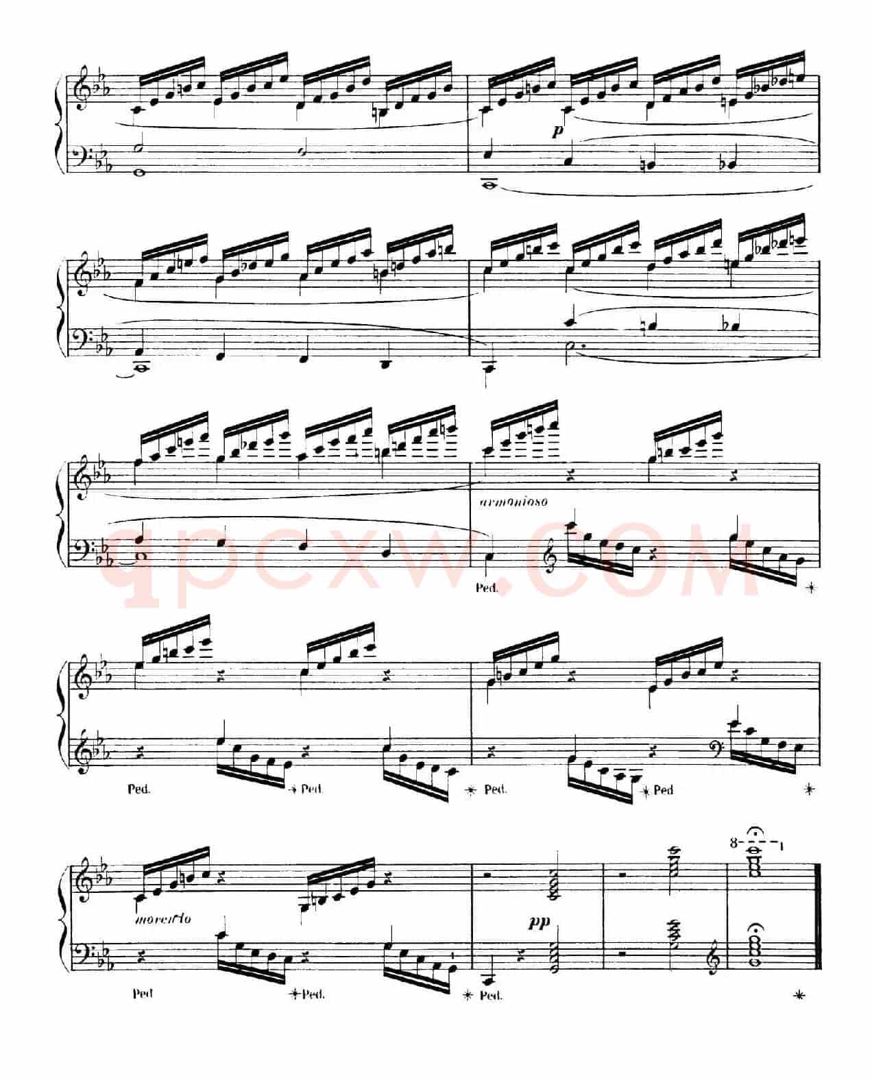 15 Etudes de Vortuosite Op.72(15首辉煌练习曲·14)