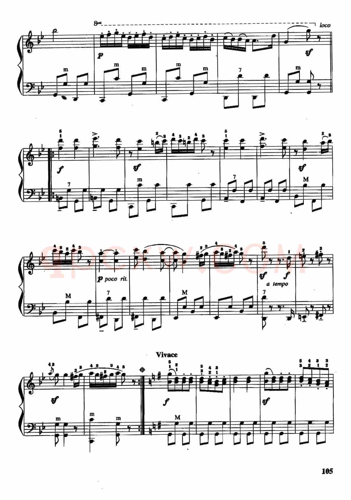 儿童手风琴曲：匈牙利舞曲第五号