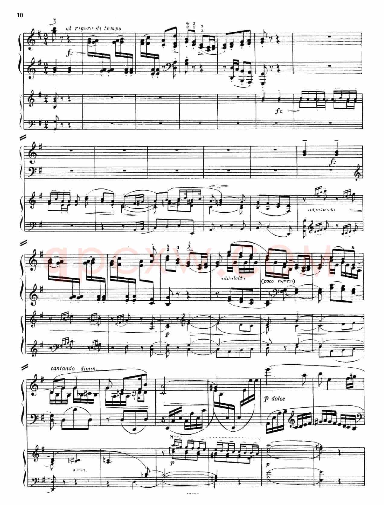Piano Concerto No.2 in c Minor Op.50(c小调第二钢琴协奏曲·Ⅰ·双钢琴)