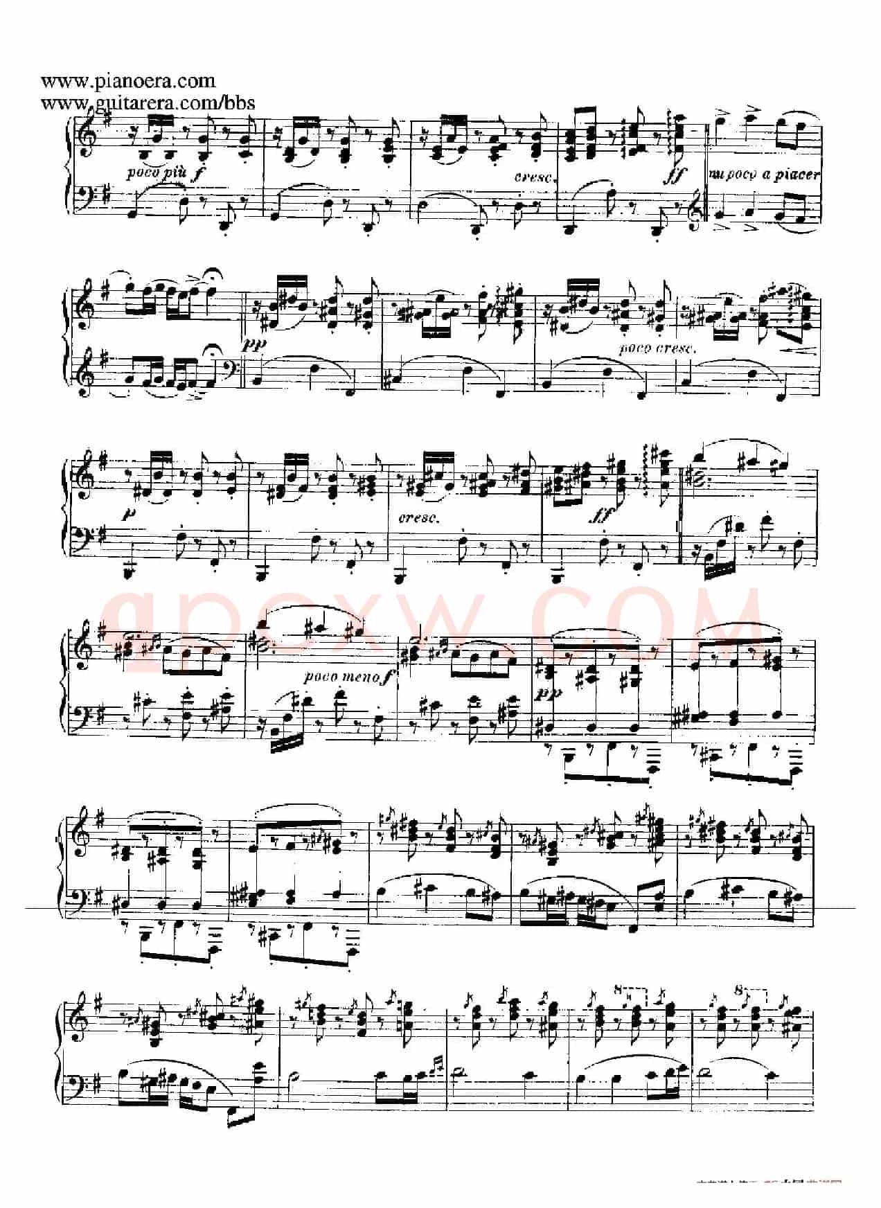 12 Spanish Danses Op.37(12首西班牙舞曲·7)