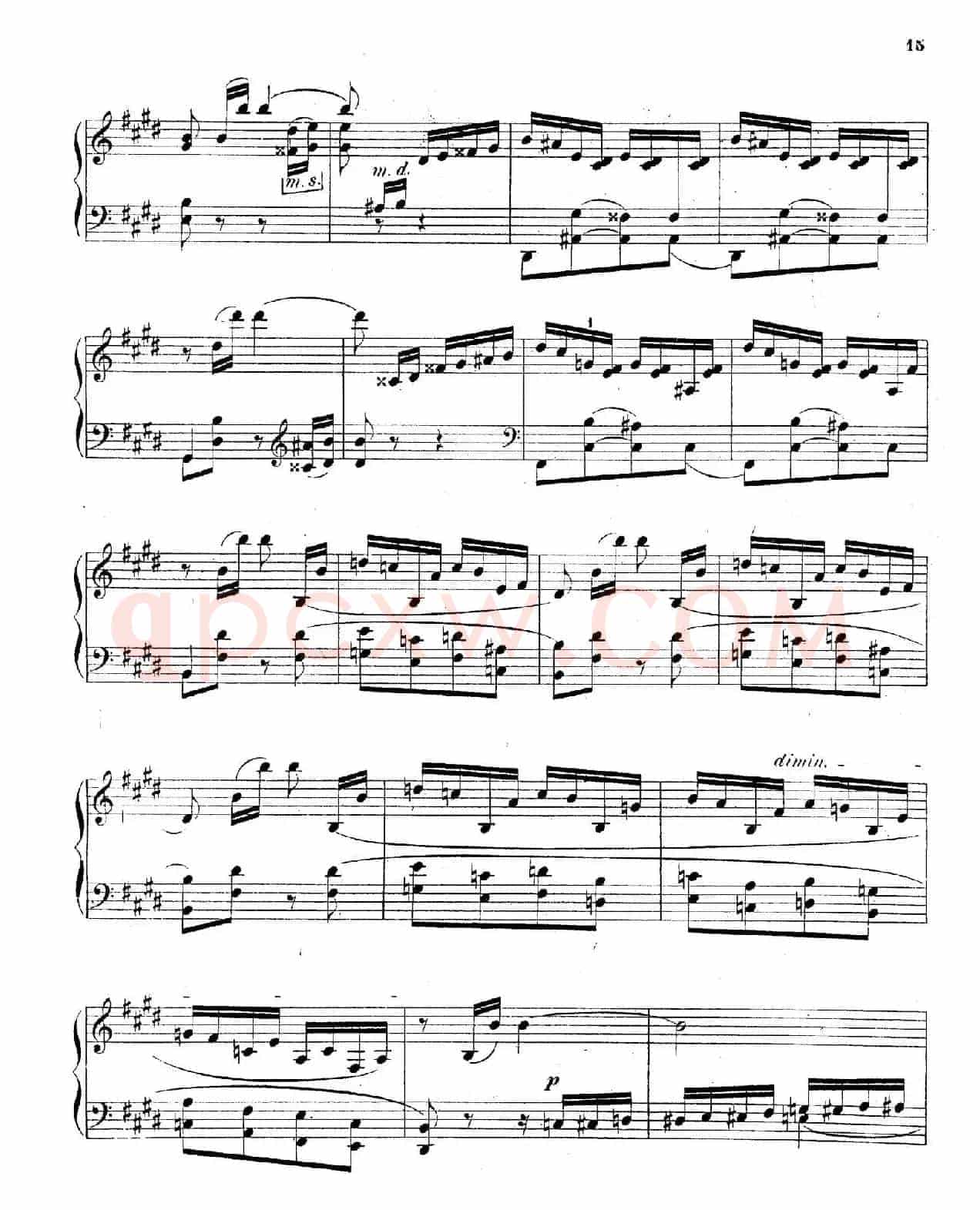 Characteristic Pieces Op.36（8首个性小品·8）